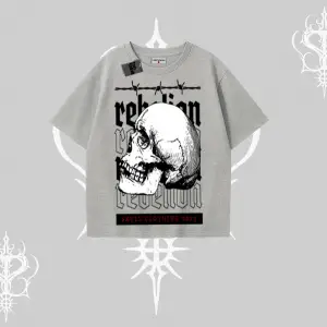 Oversize Tshirt Rebellion Skull Underground Street Legacy