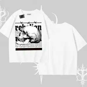 Oversize Tshirt Rebellion Skull Underground Street Legacy