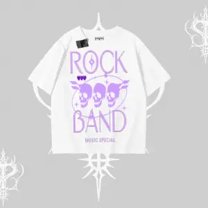 Oversize Tshirt Rock Band Street Noise Culture