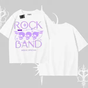 Oversize Tshirt Rock Band Street Noise Culture