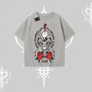 Oversize Tshirt Stay Humble Work Hard Enjoy Life