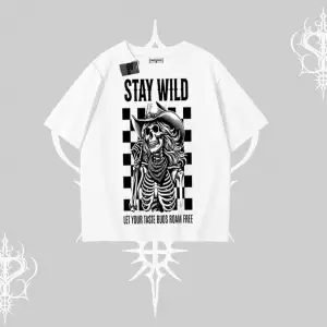Oversize Tshirt Stay Wild Rock Spirit Urban Riot