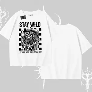 Oversize Tshirt Stay Wild Rock Spirit Urban Riot