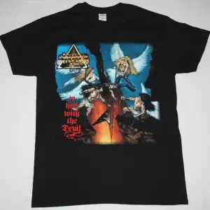 OZZY OSBOURNE OZZY RULES NEW BLACK T-SHIRT ÖN VE ARAKA BASKILI