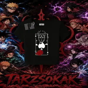 Pain nagato Naruto Anime Karakter Kadın Baby Tee Beyaz