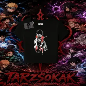 Pain nagato Naruto Anime Karakter Kadın Baby Tee Beyaz