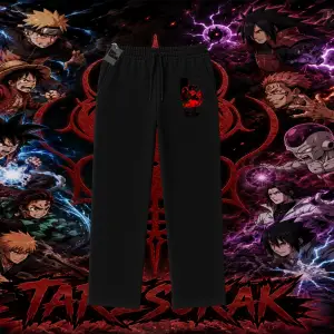 Pain nagato Naruto Anime Karakter Unisex Baggy Eşofman Altı Beyaz