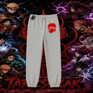 Pain nagato Naruto Anime Karakter Unisex Jogger Eşofman Altı Beyaz