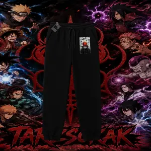 Pain nagato Naruto Anime Karakter Unisex Jogger Eşofman Altı Beyaz