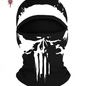 Painted Skull  Motosiklet Giyim Maske & Balaklava