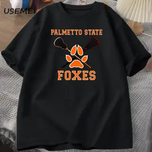 Palmetto Eyalet Tilkiler Oyunu TErkekler Rahat Kısa Kolluerkek tasarımcı kıya 3086