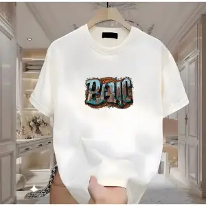 Panic Baskılı Beyaz Erkek