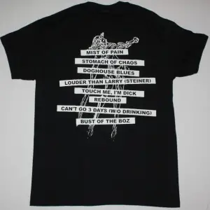 PANTERA 101 PROOF NEW BLACK T-SHIRT ÖN VE ARAKA BASKILI