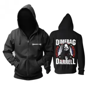 Pantera Dimebag Darrell Hoodie 14055 Siyah