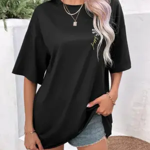 PAPATYA Baskılı Yazlık Pamuklu Kumaş Oversize Kalıp