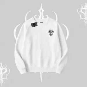 Paw Sitive Kedi Arka Baskılı Biskilet Sweatshirt