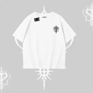 Paw Sitive Kedi Arka Baskılı Oversize Tshirt