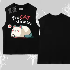 Paws Off Yazılı Kedi Baskılı Streetwear Babby Tee Tshirt