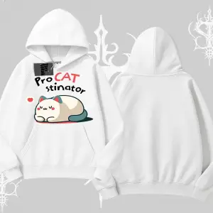 Paws Off Yazılı Kedi Baskılı Streetwear Kolsuz Tshirt