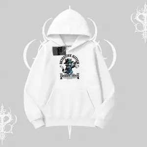 Paws Off Yazılı Kedi Baskılı Streetwear Kolsuz Tshirt