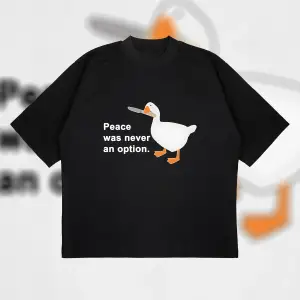 Peace Was Never An Option Unisex Pamuklu Nefes Alan Kalın Kumaşlı