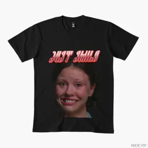 Pearl-just smile Erkek Kadın Tişörtü %100 Pamuklu Tişörtler Kısa Kollu Üstler 1226-3