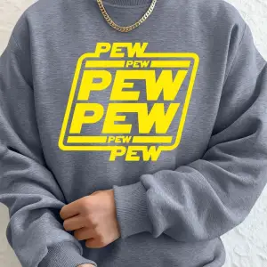Pew Pew Mektup Baskılı Erkek Sweatshirtleri Kışlık Oversize Kapüşonlu Üstler Spor Bisiklet Ya