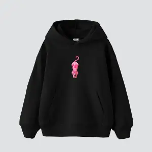 Pink Panther Baskılı Oversize Unisex Beyaz