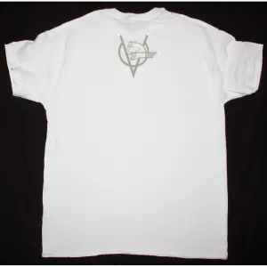 PITCHSHIFTER DEATH INDUSTRIAL NEW WHITE T SHIRT ÖN VE ARAKA BASKILI