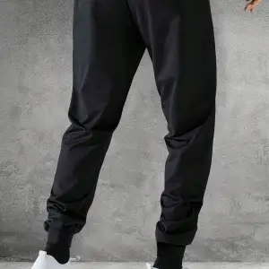 Playing Card Print Drawstring Waist Eşofman Altı