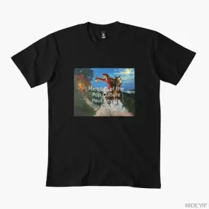 Pop kültürü üyesi paul revere kulübü erkekler ve kadınlar için tişört %100 pamuklu tişörtler