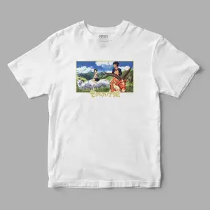Princess Mononoke Baskılı Tişört