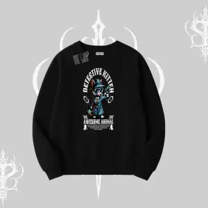 ProCATstinator Kedi Baskılı Kapşonlu Sweatshirt