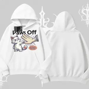 ProCATstinator Kedi Baskılı Kapşonlu Sweatshirt