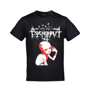 Psychonaut 4 Ön Arka Baskılı Unisex Siyah