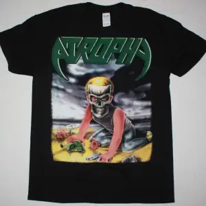 PUBLIC ENEMY LOGO NEW BLACK T-SHIRT ÖN VE ARAKA BASKILI