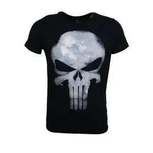 Punisher Baskılı Penye Tişört