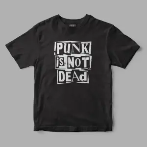 Punk Is Not Dead Baskılı Tişört