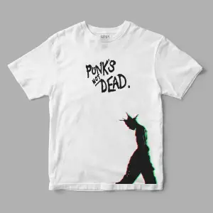 Punk is Not Dead Özel Tasarım Baskılı Tişört