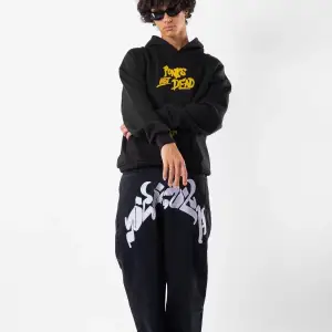 Punks Not Dead Baskılı Oversize Unisex Beyaz