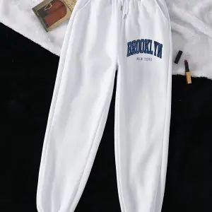 Qutie Harfli Grafik Büzgülü Bel Eşofman Altı