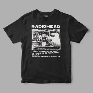 Radiohead Baskılı Tişört