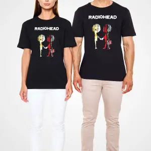 Radiohead Siyah Unisex Tişört T-shirt