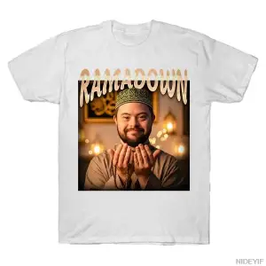 RAMADOWN MEME T-shirt Erkekler Kadınlar Için % 100% Pamuk T Shirt Kısa Kollu Üstler J28