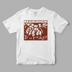 Rammstein Du Hast Baskılı Tişört