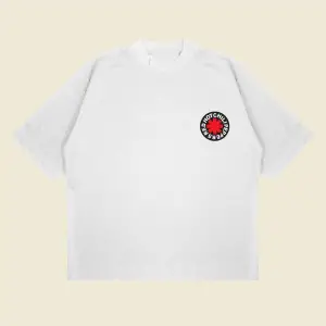 Red Hot Chili Peppers Baskılı Oversize Unisex Pamuklu Nefes Alan Kalın Kumaşlı