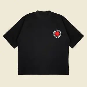Red Hot Chili Peppers Baskılı Oversize Unisex Pamuklu Nefes Alan Kalın Kumaşlı