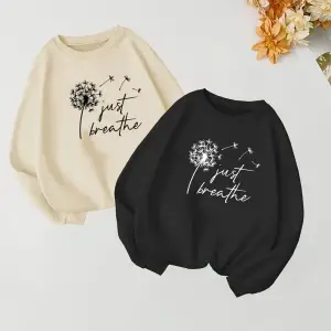 Renkli Biskilet Yaka Sweatshirt Çift Sevgili Kombinleri Couple Clothing