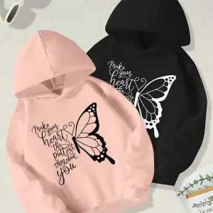 Renkli Kapşonlu Sweatshirt Çift Sevgili Kombinleri Couple Clothing