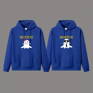 Renkli Kapşonlu Sweatshirt Çift Sevgili Kombinleri Couple Clothing